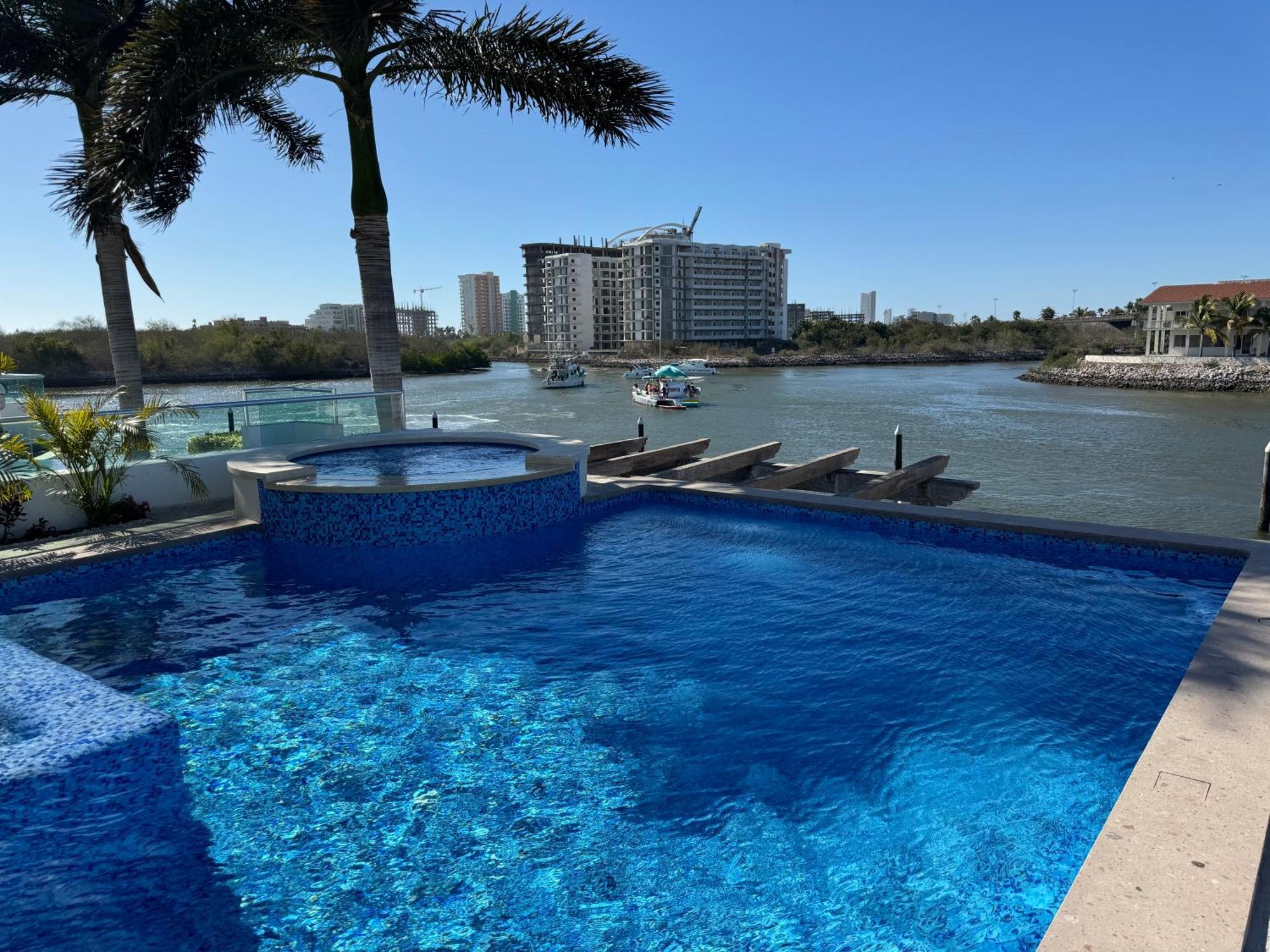 Casa Isla Marina Vista Al Mar 20 Personas Villa Mazatlan Bagian luar foto