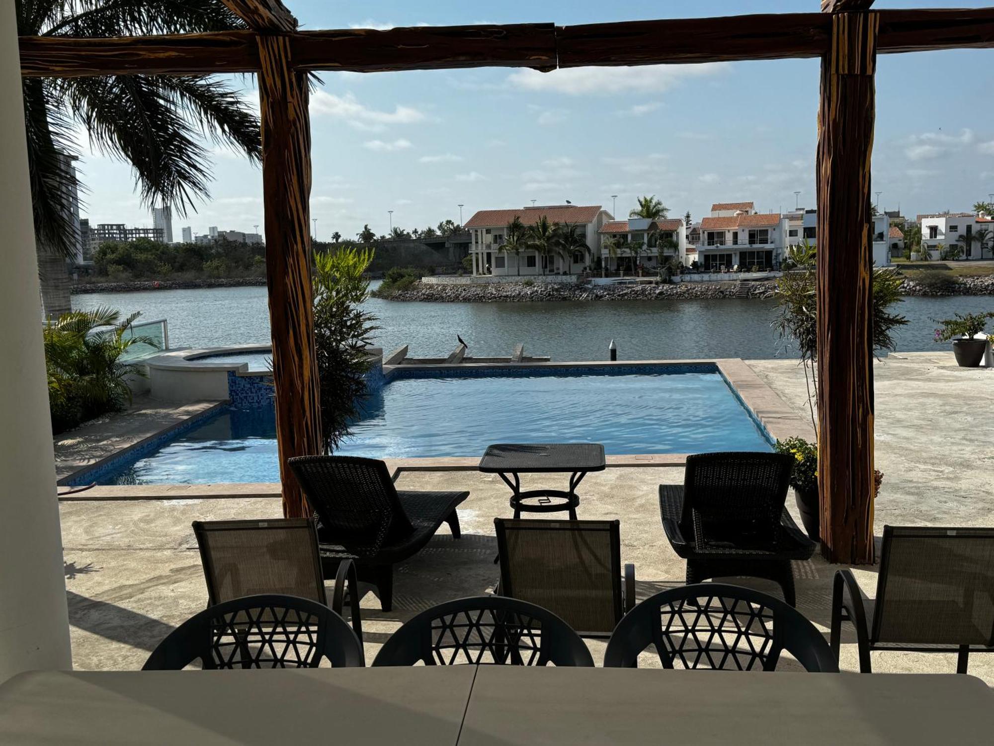 Casa Isla Marina Vista Al Mar 20 Personas Villa Mazatlan Bagian luar foto